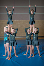 Monmouth Gymnastics Club – Performing Acrobatic Gymnastics