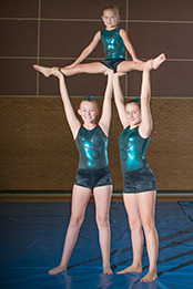 Monmouth Gymnastics Club – Performing Acrobatic Gymnastics